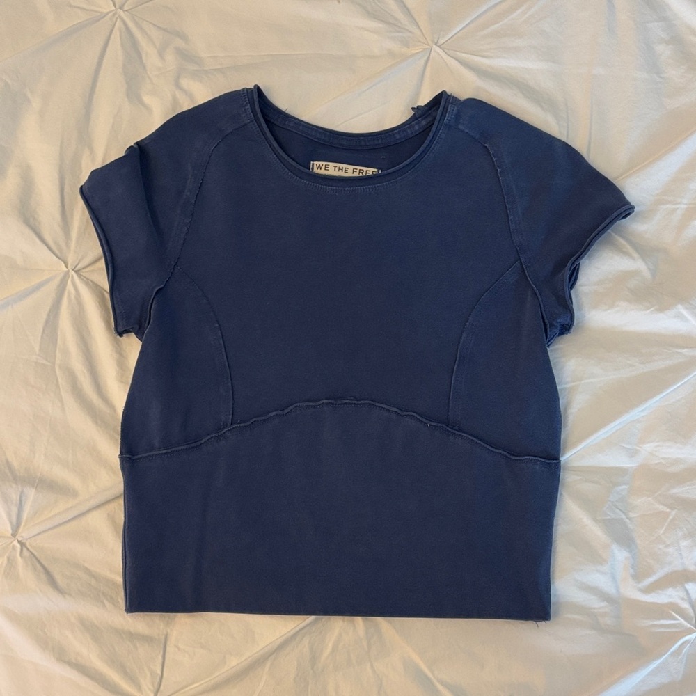 FREE PEOPLE Short Sleeve Top